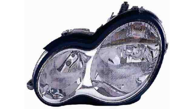 Farol Esquerdo Mercedes W203 C Class 04-07