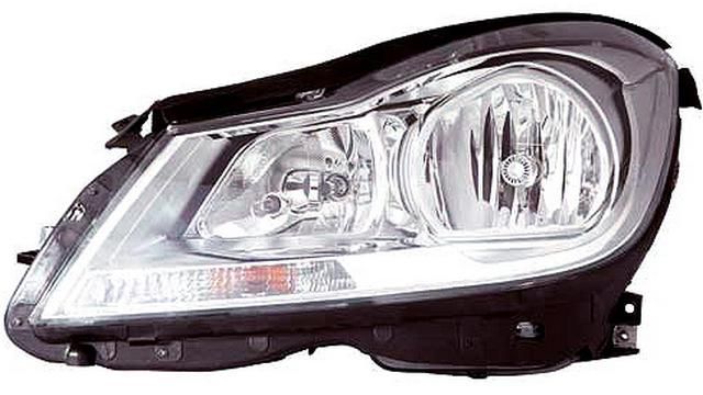 Farol Esquerdo Mercedes W204 C Class 10-14