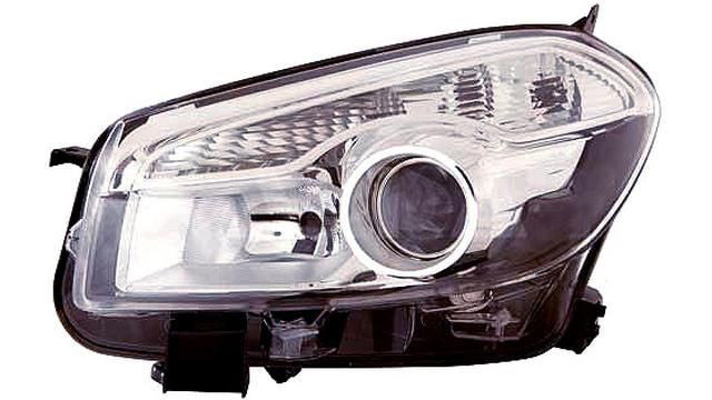 Farol Esquerdo Nissan Qashqai 10-14 Xenon + H7