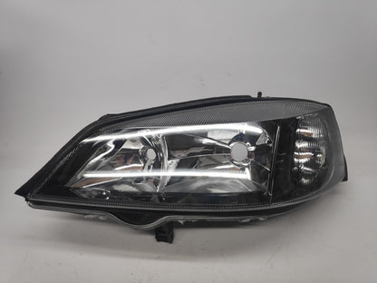 Farol Esquerdo Opel Astra G 98-04 Mascara Preta