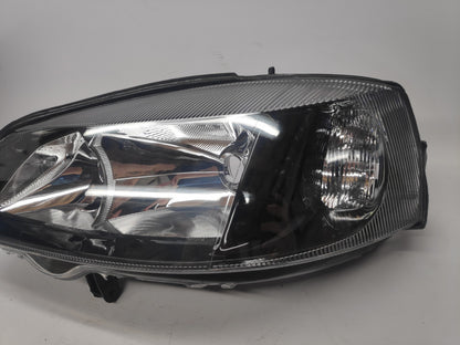 Farol Esquerdo Opel Astra G 98-04 Mascara Preta