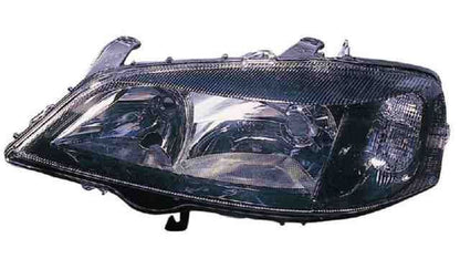 Farol Esquerdo Opel Astra G 98-04 Mascara Preta