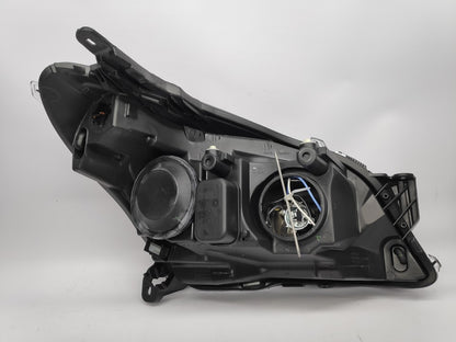 Farol Esquerdo Opel Astra H 04-11 Fundo Preto