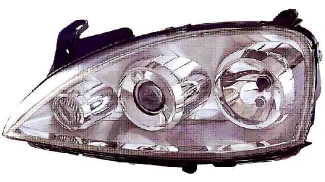 Farol Esquerdo Opel Corsa C 03-06 Olho Boi