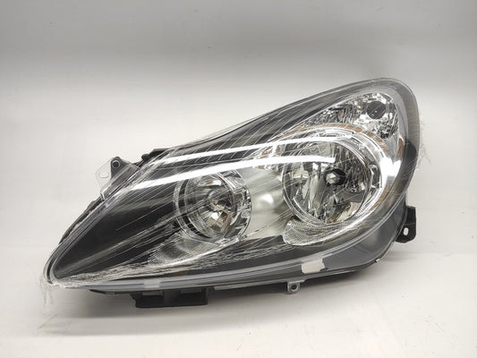 Farol Esquerdo Opel Corsa D 06-11 Mascara Preta