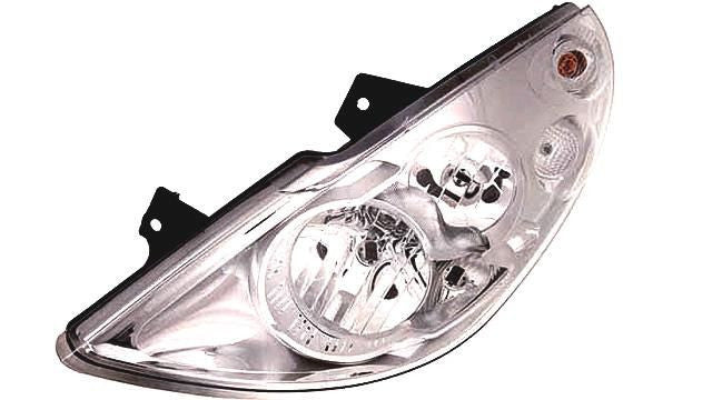 Farol Esquerdo Opel Movano 10- H1+H7+H7