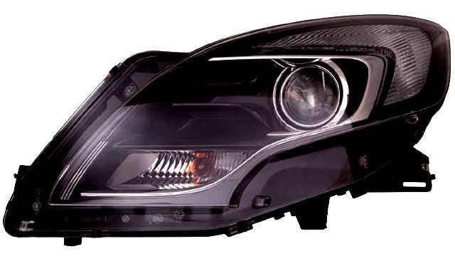 Farol Esquerdo Opel Zafira C 12- Xenon