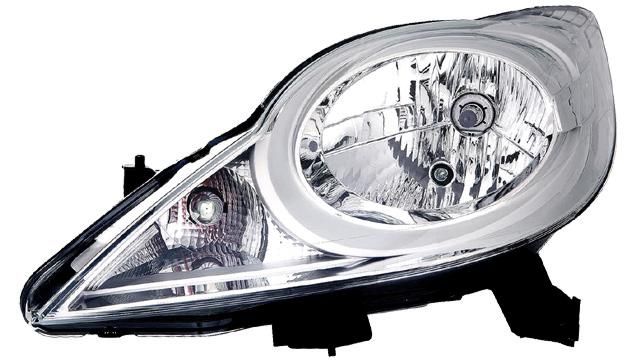 Farol Esquerdo Peugeot 107 12-