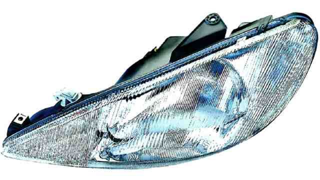 Farol Esquerdo Peugeot 206 98-02