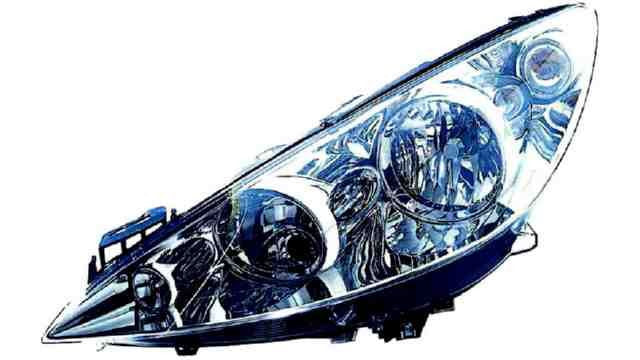 Farol Esquerdo Peugeot 308 07-11
