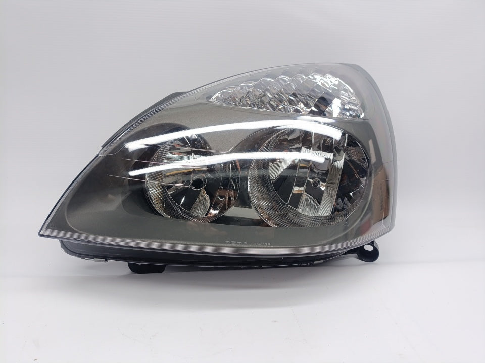 Farol Esquerdo Renault Clio II 01-05 Mascara Cinza