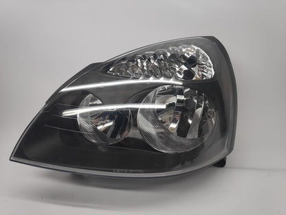 Farol Esquerdo Renault Clio II 01-05 Mascara Preta