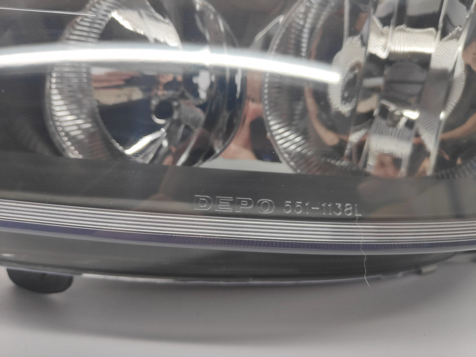 Farol Esquerdo Renault Clio II 01-05 Mascara Preta