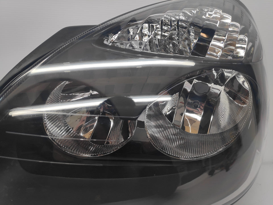 Farol Esquerdo Renault Clio II 01-05 Mascara Preta