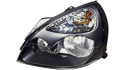 Farol Esquerdo Renault Clio II 01-05 Mascara Preta