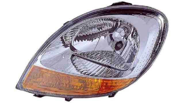 Farol Esquerdo Renault Kangoo II 03-08 Pisca Laranja