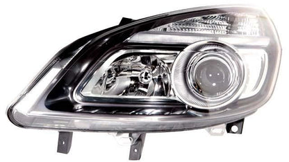 Farol Esquerdo Renault Scenic II 05-08 Aro Preto