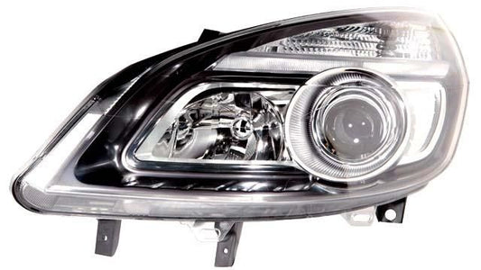 Farol Esquerdo Renault Scenic II 05-08 Aro Preto