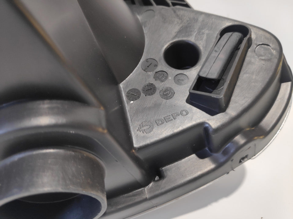 Farol Esquerdo Seat Ibiza 12- Anel Cromado