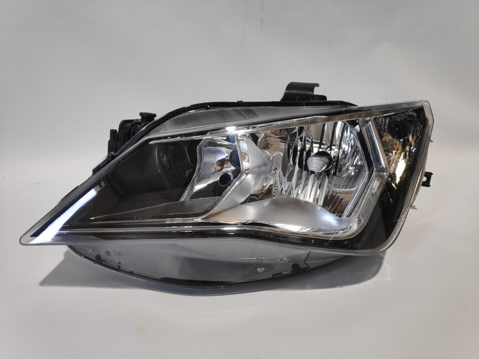 Farol Esquerdo Seat Ibiza 12- Anel Cromado