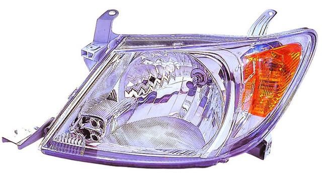 Farol Esquerdo Toyota Hilux 05-11 Laranja