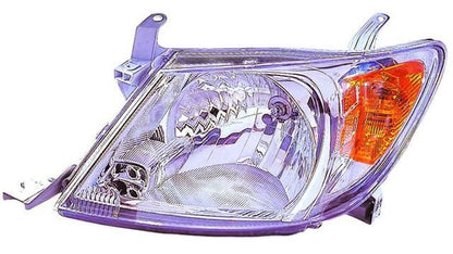 Farol Esquerdo Toyota Hilux 05-11 Laranja