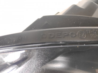 Farol Esquerdo Vw Golf V 03-08 Mascara Preta
