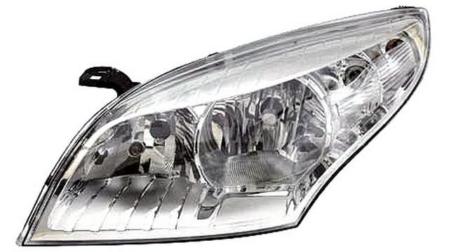 Farol Renault Megane III 08-11 Esquerdo Cromado