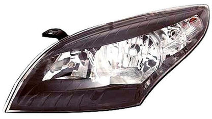 Farol Renault Megane III 08-11 Esquerdo Mascara Preta