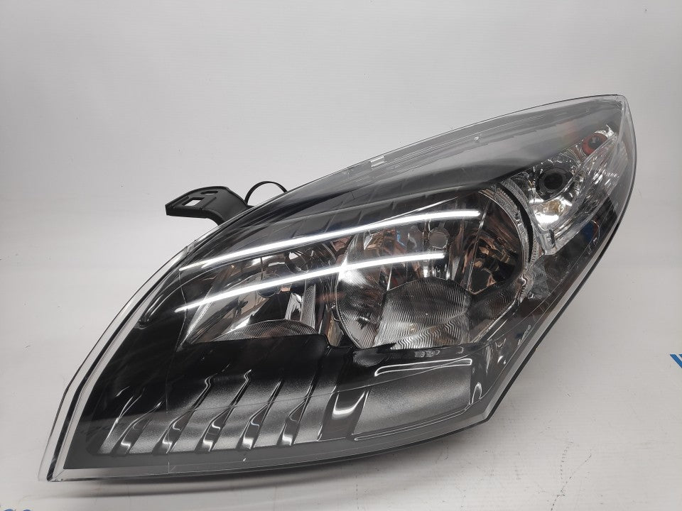 Farol Renault Megane III 08-11 Esquerdo Mascara Preta