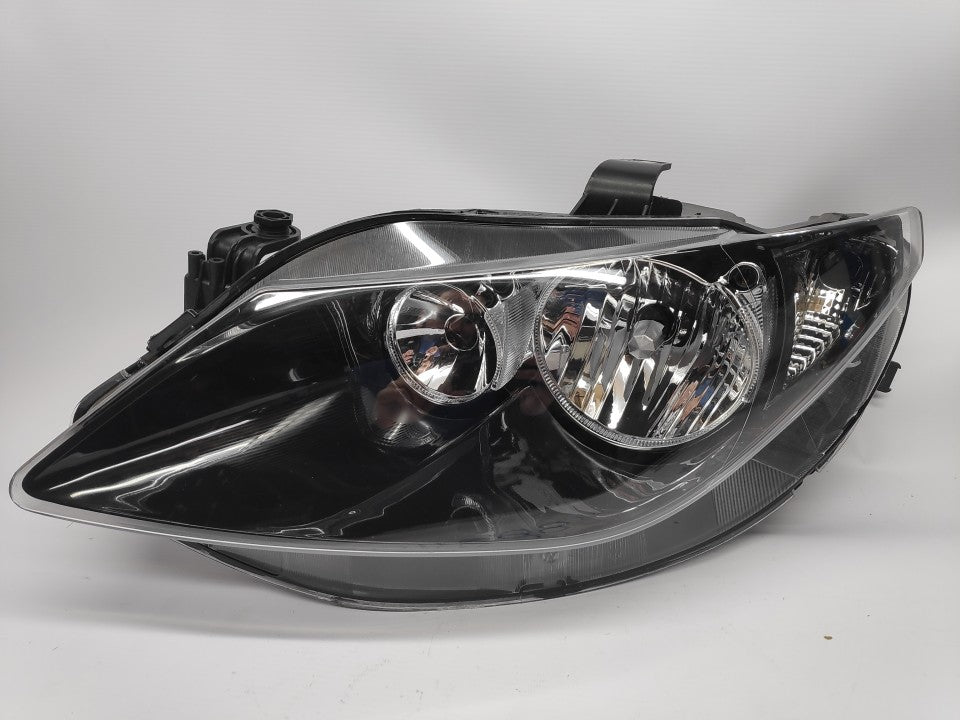 Farol Seat Ibiza 6J 09-16 Esquerdo Mascara Preta