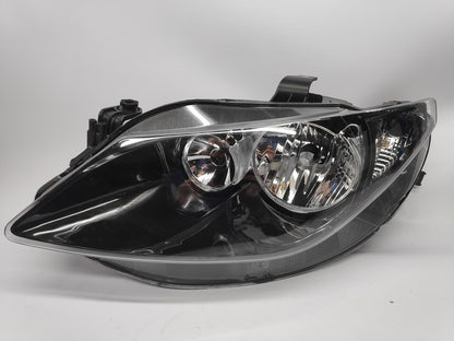 Farol Seat Ibiza 6J 09-16 Esquerdo Mascara Preta
