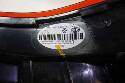 Farolim Direito da Mala Renault Scenic IV J9 16 -