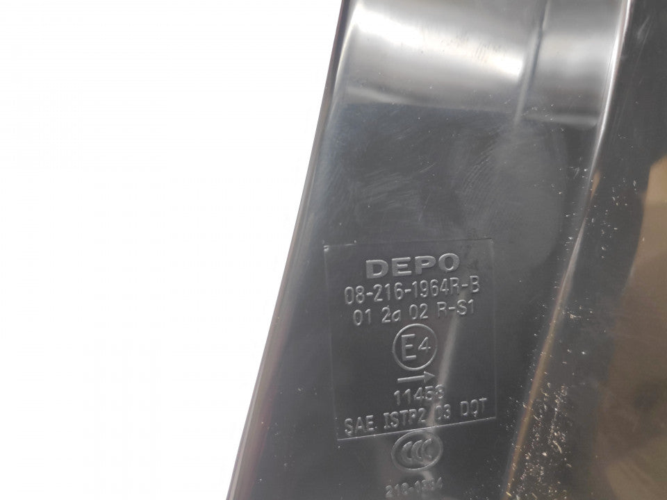 Farolim Direito Mazda 3 Hatchback 5P 03-07 Mascara Preta