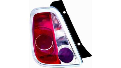 Farolim Esquerdo Fiat 500 07- Aro Branco