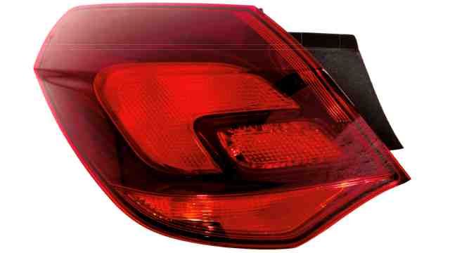 Farolim Esquerdo Opel Astra J 5P 10- Exterior Fumado