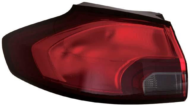 Farolim Esquerdo Opel Zafira C 12-