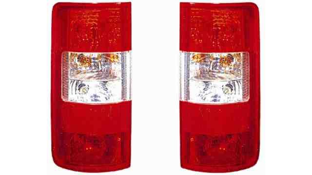 Farolim Esquerdo S/ Porta-Lampadas Branco-Vermelho Ford Tourneo Connect 02-09