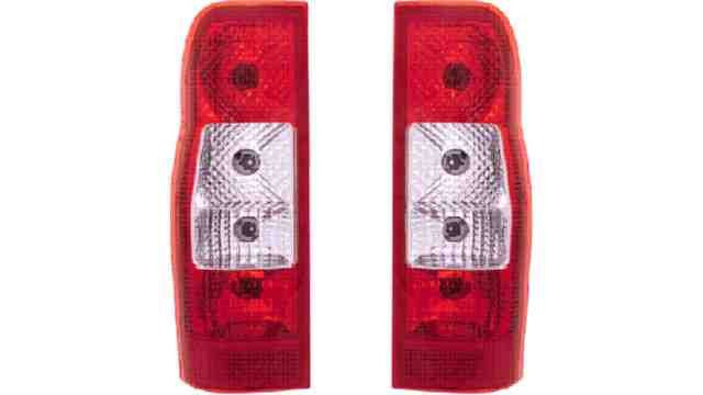 Farolim Esquerdo S/ Porta-Lampadas Branco-Vermelho Ford Transit 06-14