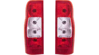 Farolim Esquerdo S/ Porta-Lampadas Branco-Vermelho Ford Transit 06-14