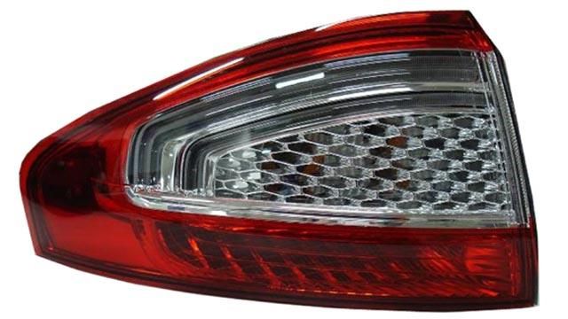 Farolim Esquerdo S/ Porta-Lampadas Branco-Vermelho Led Ford Mondeo IV 5P 10-14