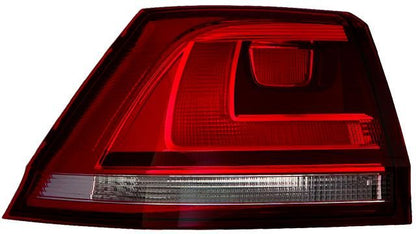 Farolim Esquerdo Vw Golf VII Variant 12-17 Exterior Fumado