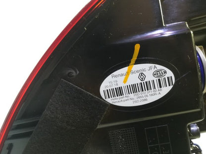 Farolim Tras Direito Renault Scenic IV 16 -