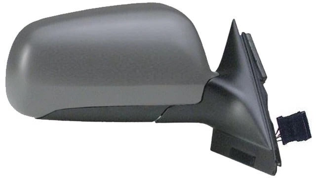 Espelho Direito Eletrico Azul Pequeno Audi A4 95-00 P/ Pintar