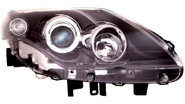 Farol Direito Renault Laguna III 07-11 Mascara Preta