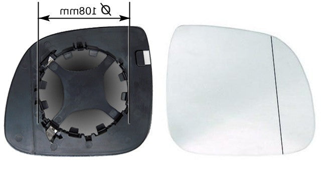 Vidro Espelho Direito Volkswagen Transporter T6 16-