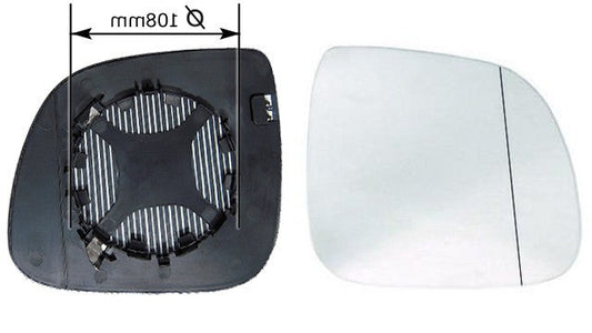 Vidro Espelho Direito Termico Vw Transporter T6 16-