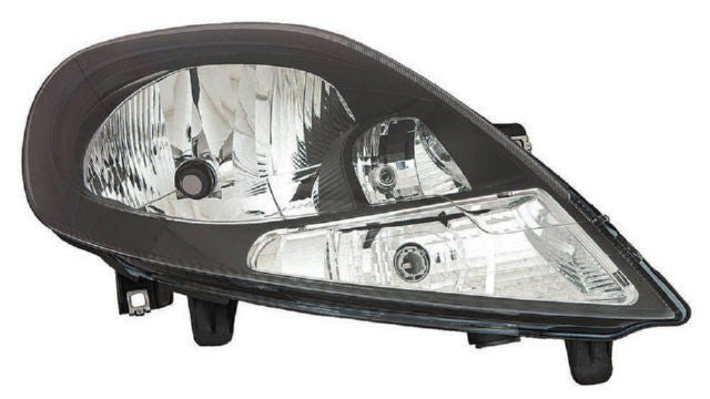Farol Direito Opel Vivaro 06-14 Fundo Negro