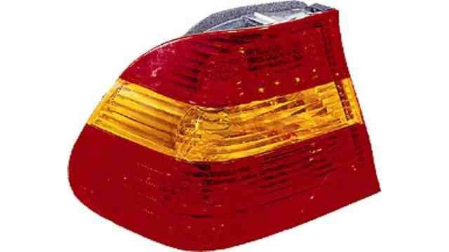 Farolim Esquerdo Bmw S-3 E46 4P 01-05 Exterior Laranja-Vermelho