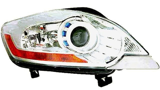 Farol Direito Eletrico C/ Motor Ford Kuga 08-13 Lente Branca